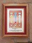 Gorman, Woman with Poppies FRAMED Navajo Print  