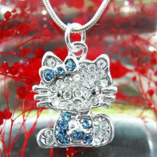 New Fashion Jewelry Girls Crystal Pendant Jewelry Necklace Xmas gift 