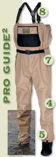 BRAND NEW Orvis Pro Guide Waders Mens Size 7 8 Stocking Foot Wading 