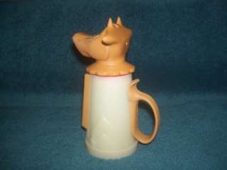 Whirley Cow Creamer Plastic Pour Container Cow Head  