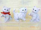 HOMCO PERSIAN CAT W 2 KITTENS mint cats 1412 CUTE  