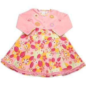  Baby Lulu Coco Bean Baby Girls Flare Dress: Baby