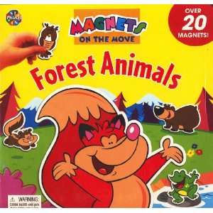  Forest Animals Magnets on the move (Over 20 Magnets 