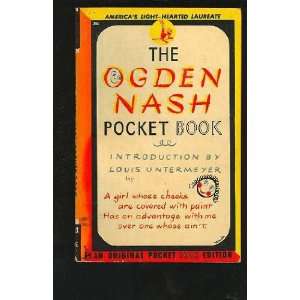  The Ogden Nash Pocket Book Ogden Nash Books