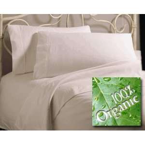  Linens Mart 100% CERTIFIED Organic Cotton Sheet Set, 250 