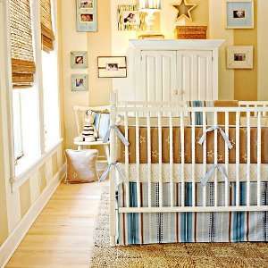  Starlight in Blue 3 Piece Crib Bedding Set: Baby