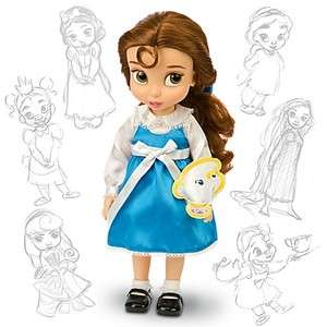 NEW IN BOX! DISNEY ANIMATORS COLLECTION BELLE DOLL  16 H  