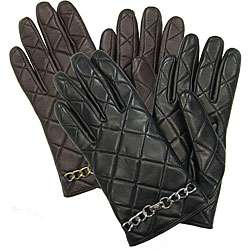 Michael Kors Quilted Leather Gloves  Overstock