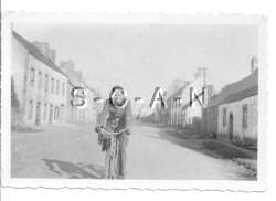   RP  Luftwaffe  Military Bicycle  Rider  Airman  Town  1930s 40s  