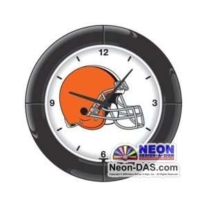  Cleveland Browns Neon Clocks