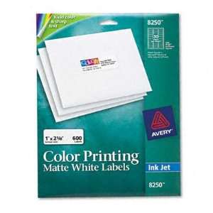    Avery Color Inkjet Printing Labels   20 Sheet: Toys & Games