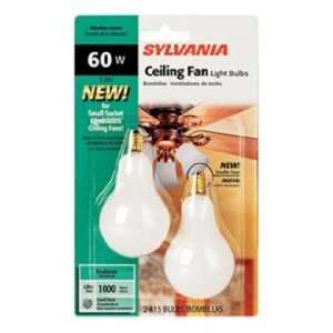   Pack 60 Watt Candelabra Ceiling Fan Light Bulbs