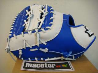 New SSK Pro Originator 13 First 1st Base Baseball Glove White Blue 