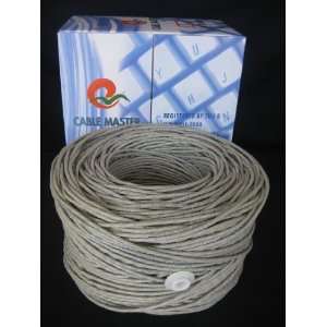   24 Awg Solid (UL CSA CM & 100% Coppers) Ethernet Bulk Cable GRAY Colo
