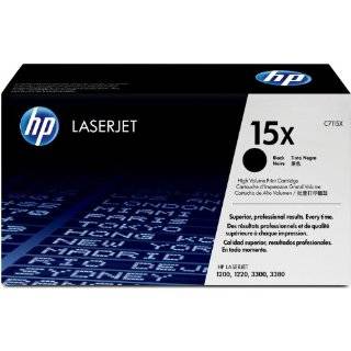 HP LaserJet 15X Black Print Cartridge in Retail Packaging