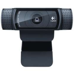 Logitech C920 Webcam   Black   USB 2.0  