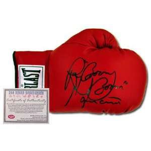  Ray Mancini Autographed Everlast Boxing Glove with Boom 