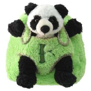  Kreative Kids 2 Piece GREEN BAMBOO PANDA BEAR ANIMAL PLUSH 