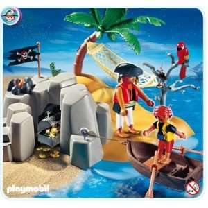  Playmobil Pirate Island Compact Set: Toys & Games