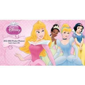   4x7) Disney Princess 2012 13 Pocket Planner Calendar