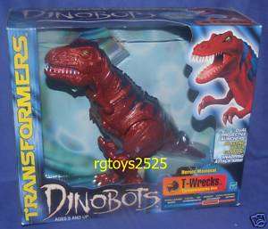 Transformers Dinobots T WRECKS Tyrannosaurus Rex New  