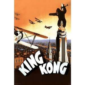  King Kong Movie (Airplane) Poster Print: Home & Kitchen