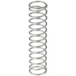  Spring, 302 Stainless Steel, Inch, 0.85 OD, 0.074 Wire Size, 0 