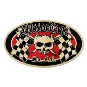    Monster Hot Rod Vintage Metal Sign Motor Cult: Home & Kitchen