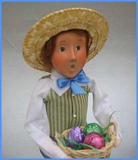 Byers Choice 2012 Easter Boy BRAND NEW   