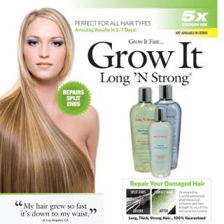 Grow Long, Thick Healthy Hair Long N Strong Treatment  