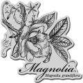 Stampendous Cling Rubber Stamp Botanical Magnolia 