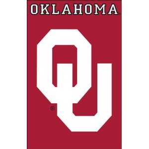   : Oklahoma Sooners 2 Sided XL Premium Banner Flag: Sports & Outdoors