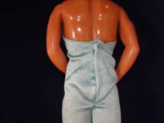   Ken Doll in Sparkly Bowtie Jumpsuit w/ Gym Bag Clothes & Shoes  