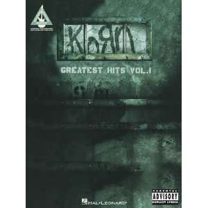  Hal Leonard Korn Greatest Hits Volume 1 Guitar Tab 