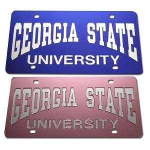   Georgia State Panthers Georgia State University License Plate Sports