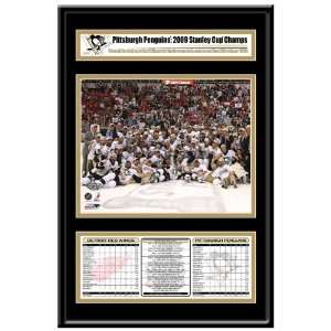   Stanley Cup Champions Frame   Pittsburgh Penguins: Sports & Outdoors