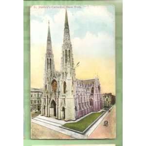   Vintage St Patricks Cathedral New York City 1911 M1 
