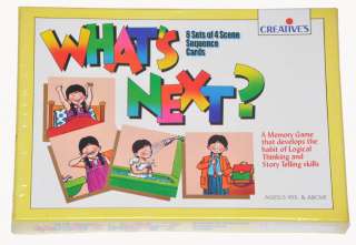 WHATS NEXT 1 Sequence Story Telling Cards Educational Game (PART 1)
