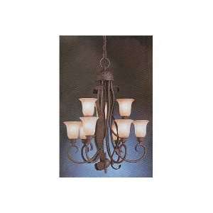   High Country Olde Iron Chandelier   2204/2204: Home Improvement