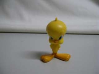 Vintage 90s PVC Mini Yellow Tweety Bird Warner Bros.  