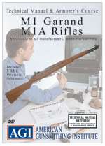 AGI WWII M1 GARAND M1A Rifle Gunsmith Armorer DVD  