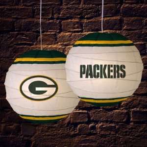  Green Bay Packers Rice Paper 18 Lamp