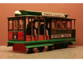 Vintage San Francisco Cable Car Toy   Near Mint in Box!  