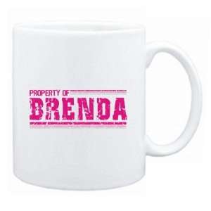 New  Property Of Brenda Retro  Mug Name