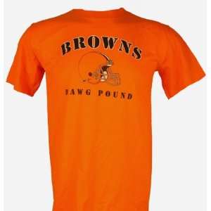   Cleveland Browns T Shirt   Fan Fanatic Style Tee: Sports & Outdoors
