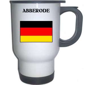  Germany   ABBERODE White Stainless Steel Mug Everything 
