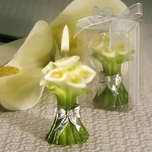  Wedding Favors Calla Lily Design Candle Favors: Health 