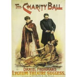  Charity Ball, The Poster Broadway Theater Play 14x22
