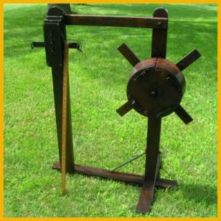 antique hardware store wire meter measuring device oak brass free date 