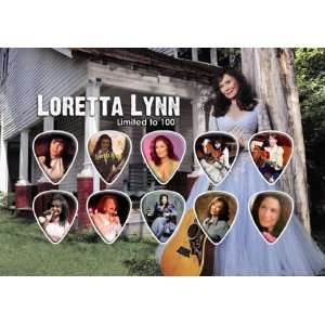  Loretta Lynn Guitar Pick Display Limited 100 Only 